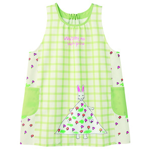 すてきな先生vol.102|わたしのワンピースチェックエプロン ナチュラル