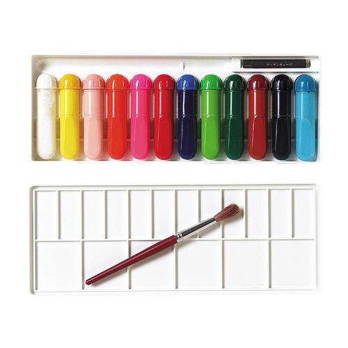 えのぐセットバラ 橙（5本入）|学研の保育用品