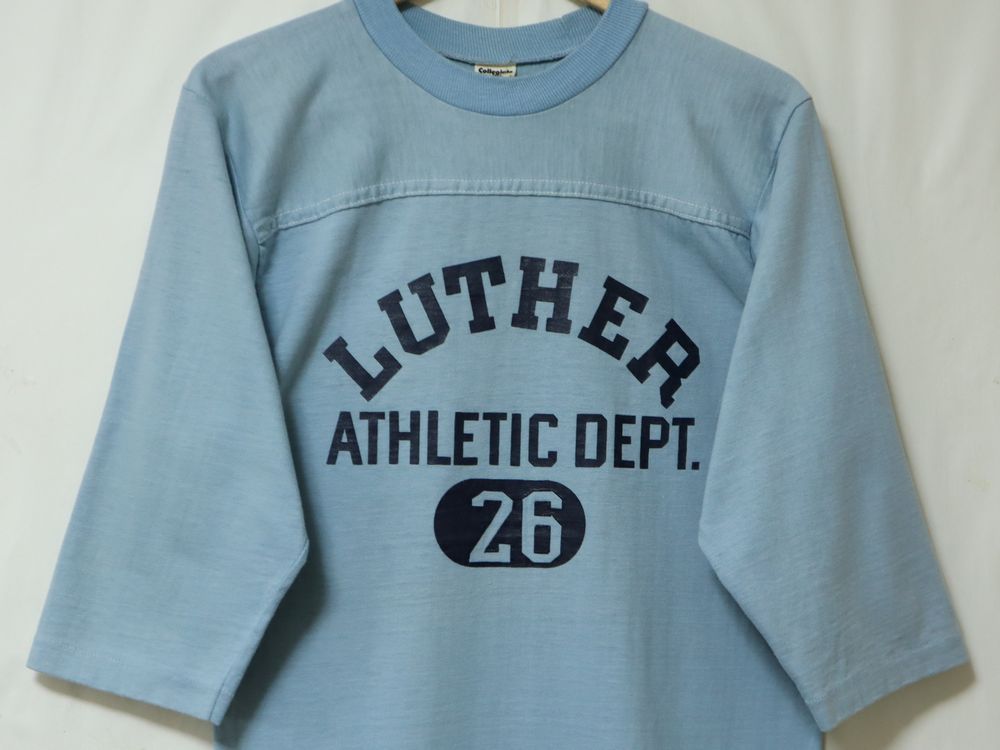 70s USA製 Collegiate Pacific ビンテージ カレッジ プリント