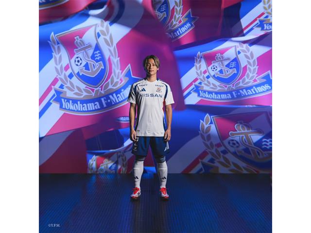 adidas 横浜F・マリノス 2025年 アウェイ 半袖オーセンティック