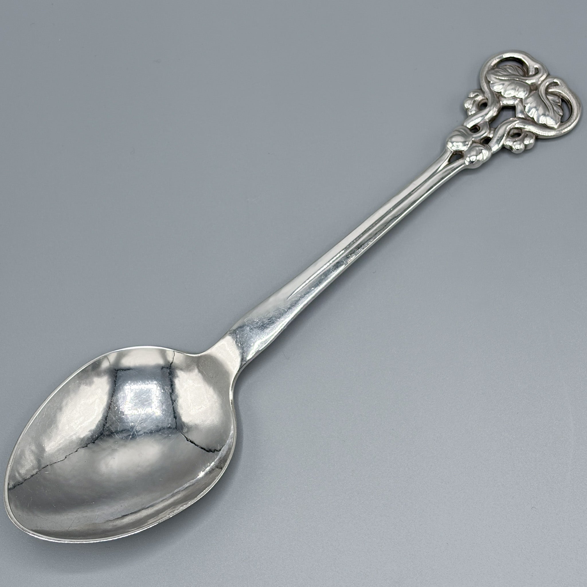 Estate Georg Jensen Sterling Silver Ornamental Server No.58
