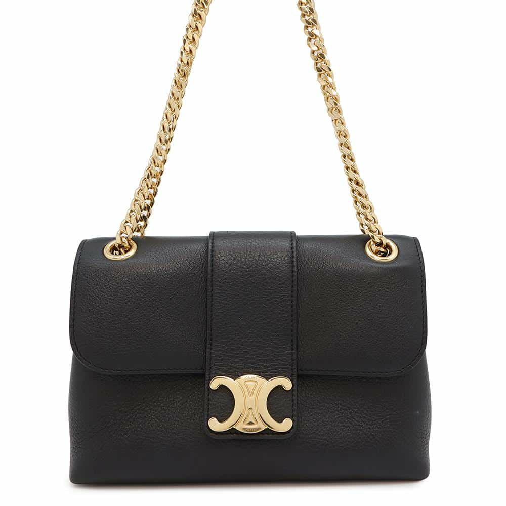 セリーヌ チェーンショルダーバッグ トリオンフ ティーン ヴィク