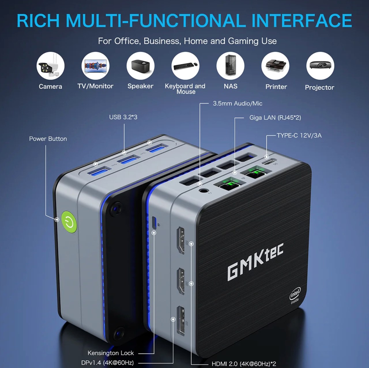 GMK「NucBox G2」のスペックまとめ！Intel N100搭載のコンパクトなミニ