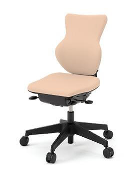 オフィスチェア ITOKI/イトーキ カシコ 肘無し ワークチェア KE340GJ