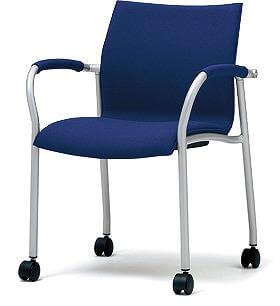 オフィスチェア ミーティングチェア チェアMC-A20 肘掛け付 キャスター