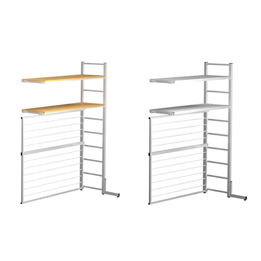 増設用】フレームラック OS 片面 机上棚専用増設ユニット 幅126.5cm