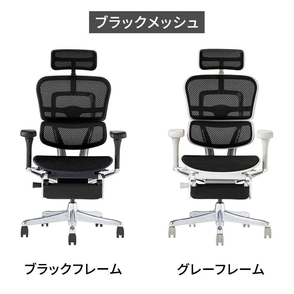 Ergohuman エルゴヒューマン pro2 ハイタイプ ヘッドレスト/オットマン