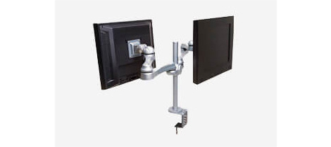 PC周辺機器 MODERNSOLID 液晶モニターアーム 水平多関節アーム LA-51SC