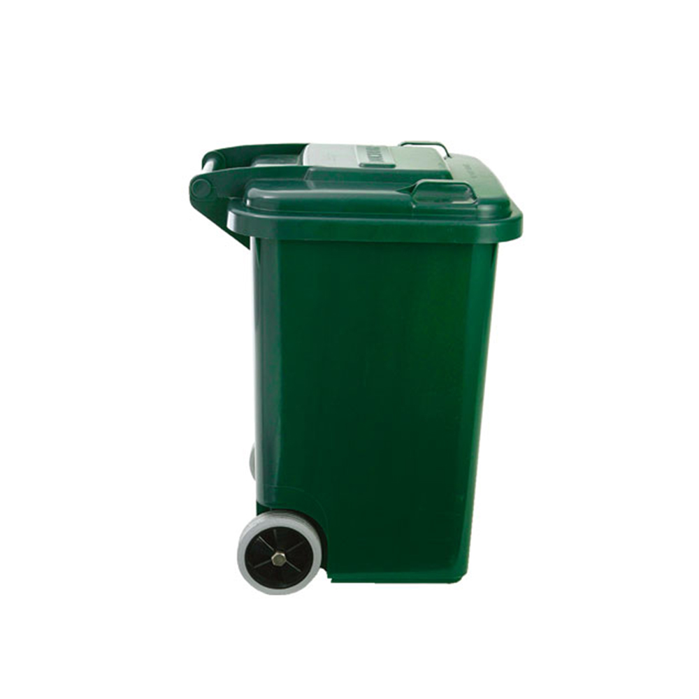 プラスチックトラッシュカン 45L (ゴミ箱 大容量 キャスター付き