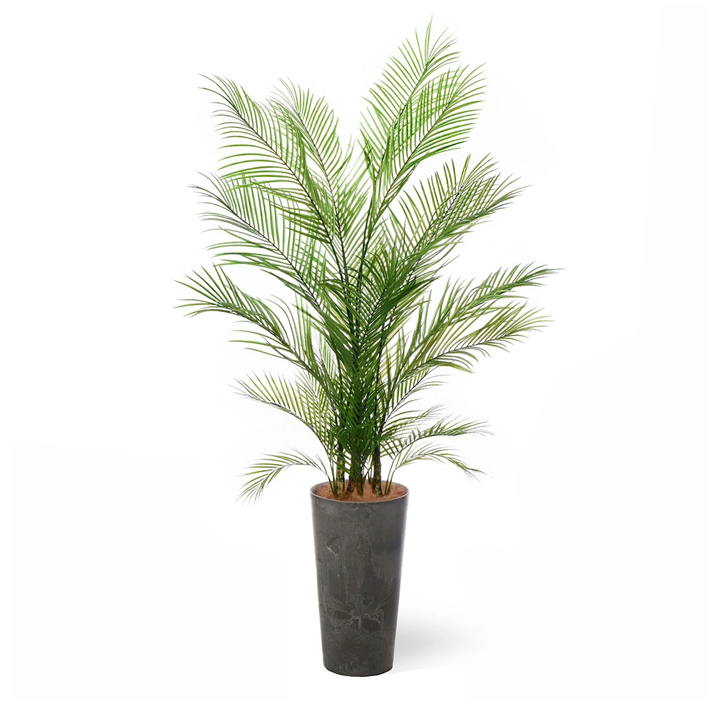 アレカヤシ ラウンドポット 高さ172cm フェイクグリーン 観葉植物 の