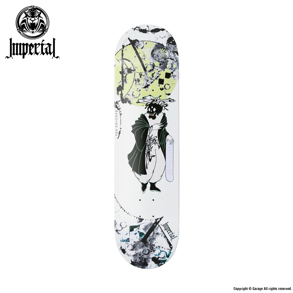 IMPERIAL SKATEBOARD SCAR EDGE MOON 7.5 x 31.125 FLAT CONCAVE