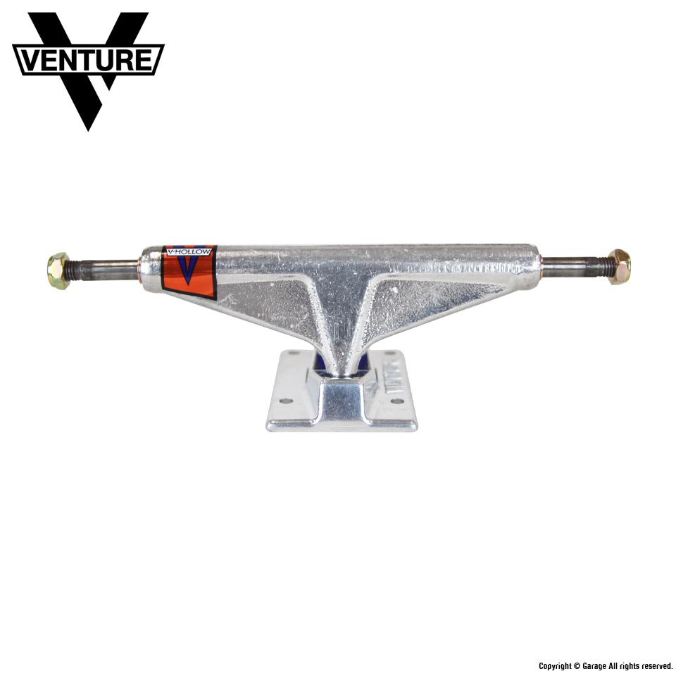 VENTURE TRUCKS POLISHED V-HOLLOW-LIGHTS 5.6 HI SET スケートボード
