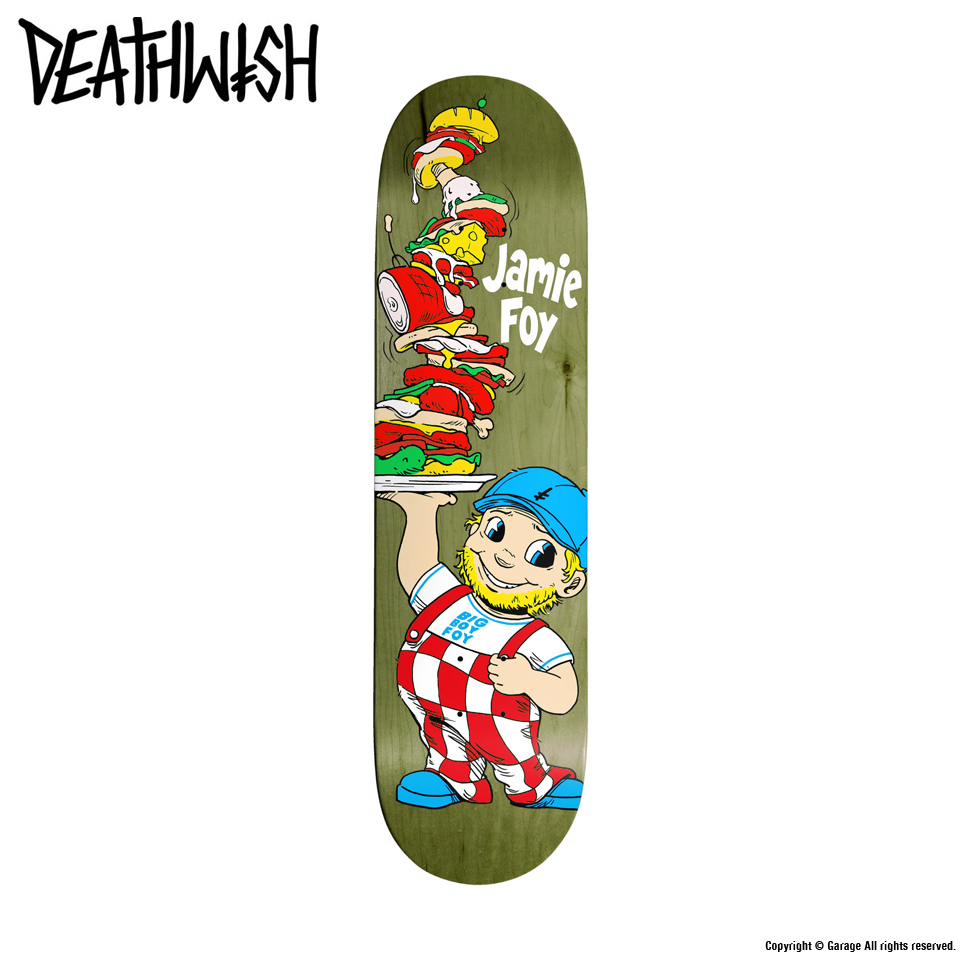 DEATHWISH SKATEBOARDS BIG BOY FOY 8.25 x 31.5 スケートボード