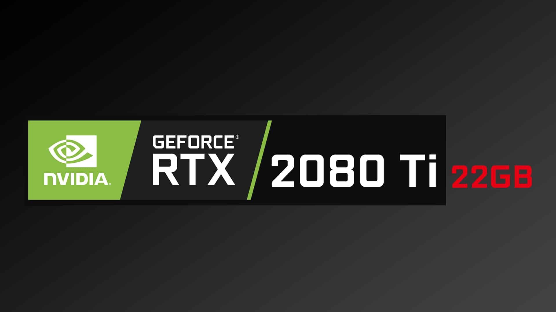 NVIDIA GeForce RTX 2080 TiをAI向けに魔改造したモデルが格安で販売中