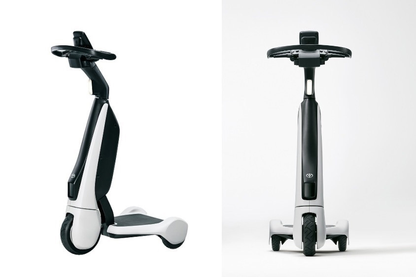 トヨタ、立って乗る3輪BEVモビリティ｢C+walk T｣を発売。歩行者と共存