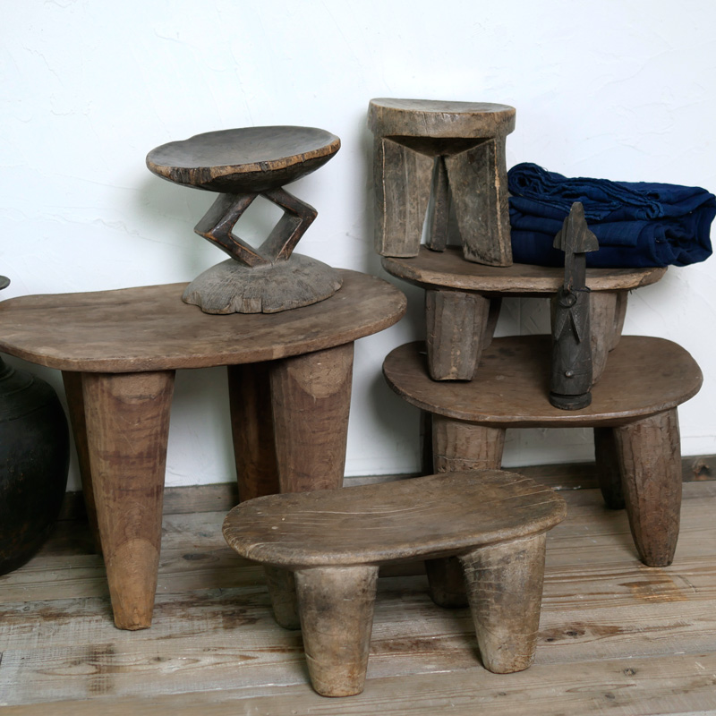 セヌフォ族ハンドメイドスツール｜マライカ公式通販