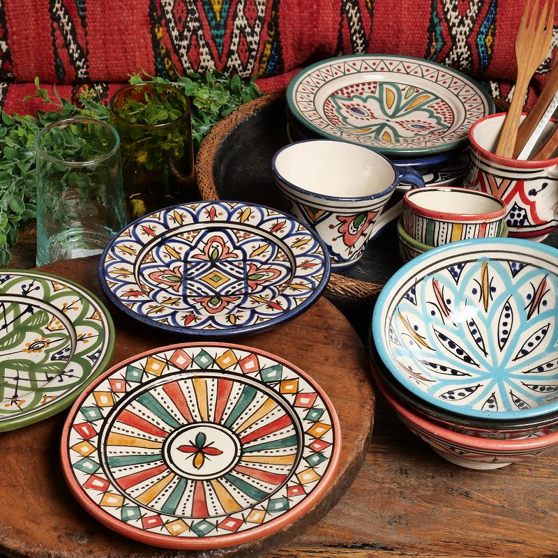 モロッコサフィセラミックボウル L｜マライカ公式通販