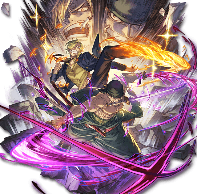 ゾロ＆サンジ (SSR)の詳細・評価 - グランブルーファンタジー(グラブル