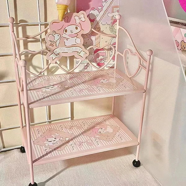 Qoo10] サンリオ 収納ラック3日送信新作 超可愛い マイメ
