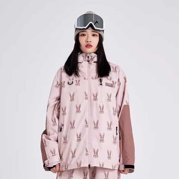 Qoo10] スノーボードウェア 上下セット レディー