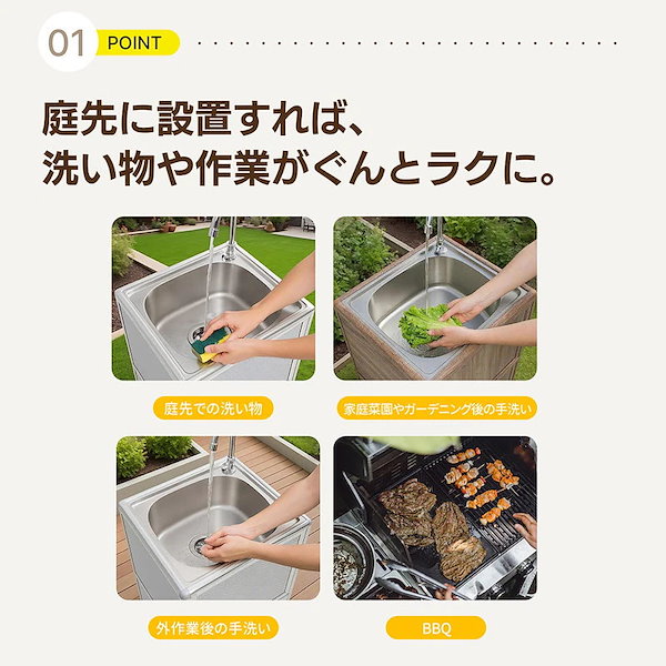 Qoo10] 【国内即日発送】囲い付きで便利】屋外 流