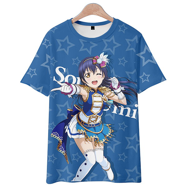 Qoo10] ラブライブ 園田海未応援半袖tシャツ フ