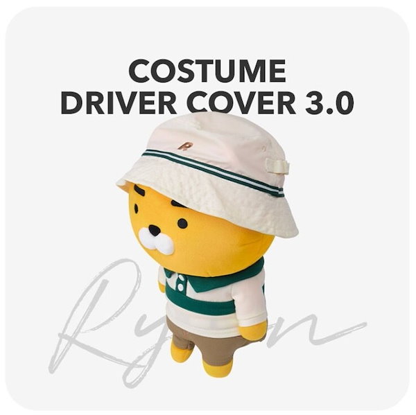 Qoo10] カカオフレンズ コスチューム ドライバー カバー3.0