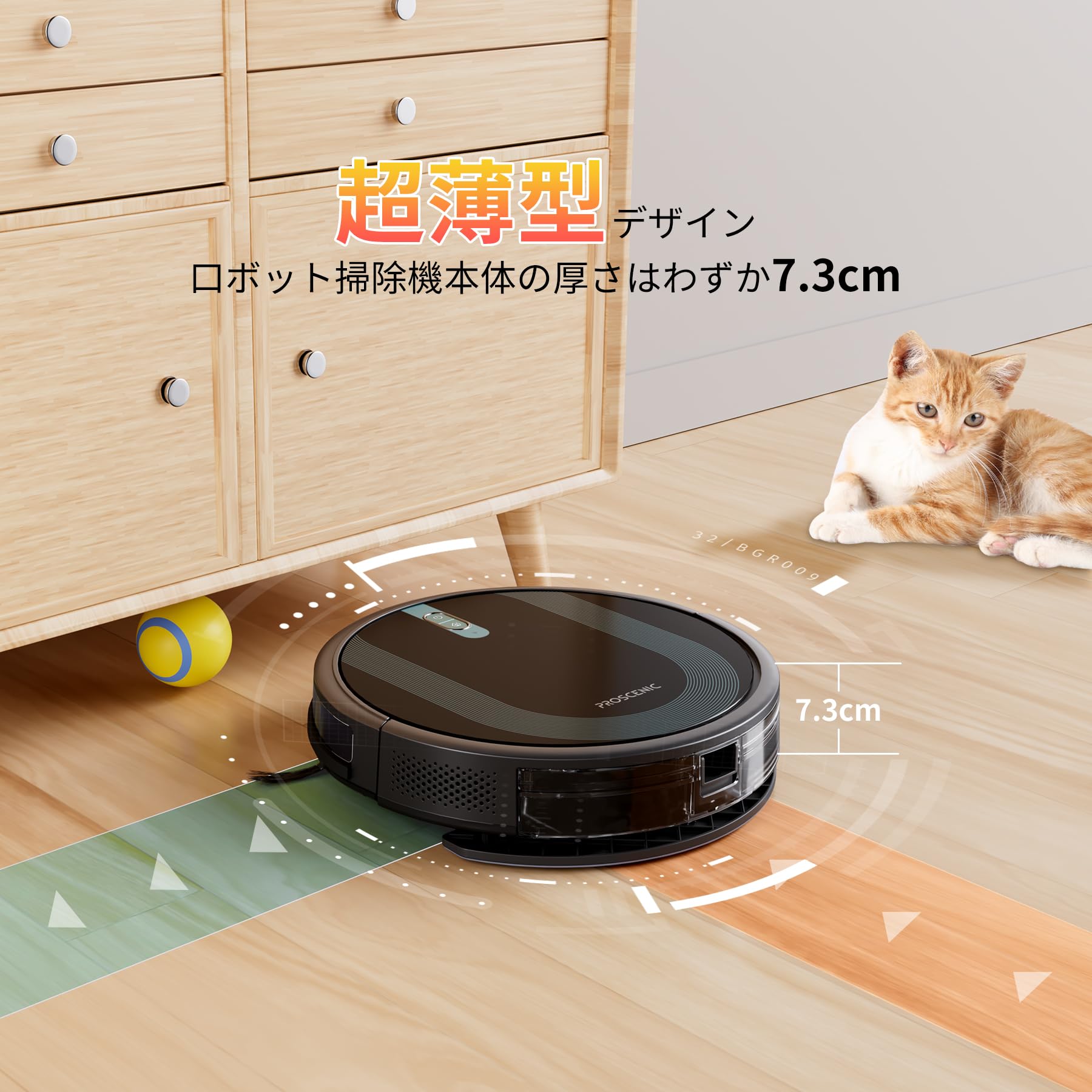 ロボット掃除機 水拭き 両用 Siri/Alexa/Google 音声対応 【公式通販】