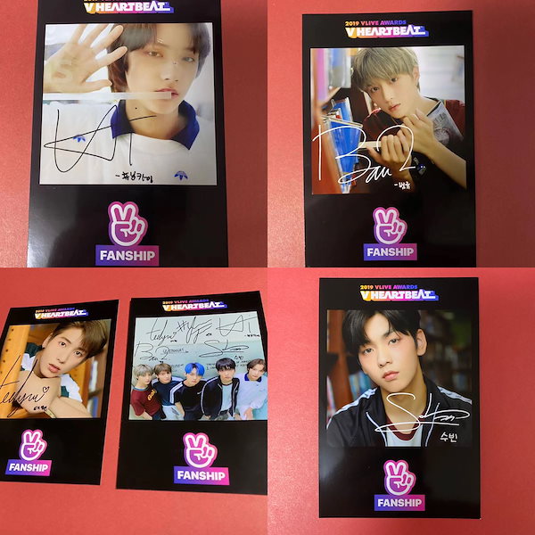 TXT スビン Vlive heartbeat ポストカード