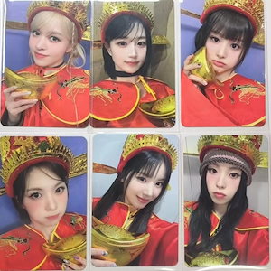 NMIXX 1st makestar 限定 キャップ トレカ 6枚セット NMIXX 1st