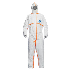 DuPont Tyvek 800 Hooded Coveralls with Elastic Wrists & Ankles
