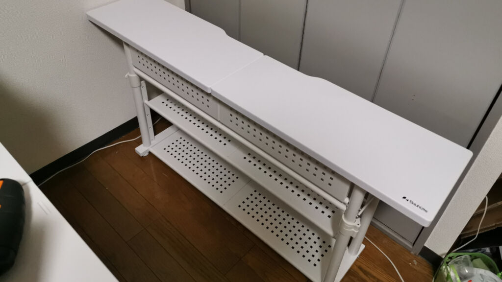 デスクの奥行きを拡張！「Bauhutte（バウヒュッテ） エクステンション