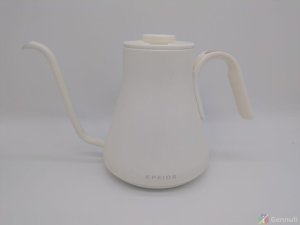 おしゃれな白色電気ケトルならコレだ！「Epeios ドリップケトル