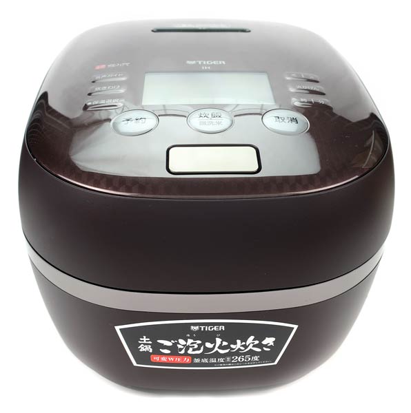 5.5合】タイガー 土鍋圧力IH炊飯ジャー 土鍋ご泡火炊き | キッチン家電