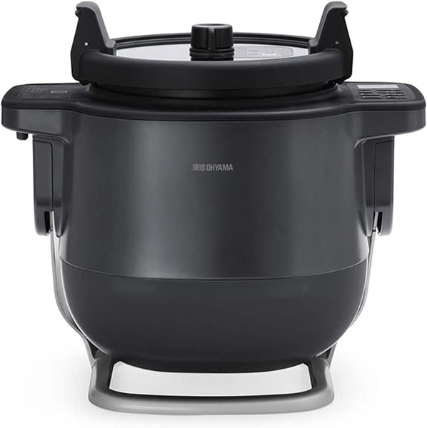 4.5L】アイリスオーヤマ 自動かくはん式調理機 CHEF DRUM DAC-IA2-H