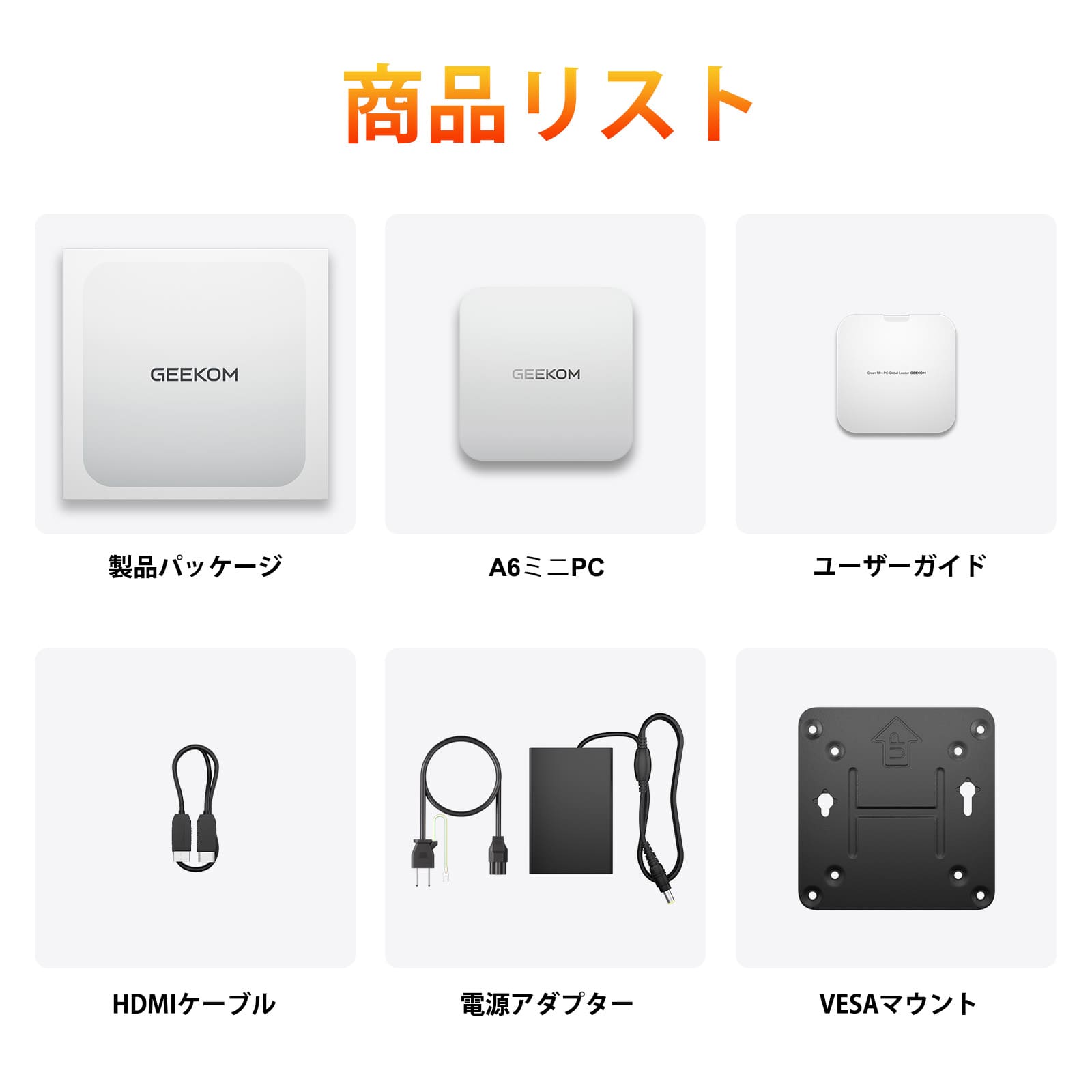 GEEKOM NUC A6 ミニPC |AMD Ryzen R7-6800 搭載