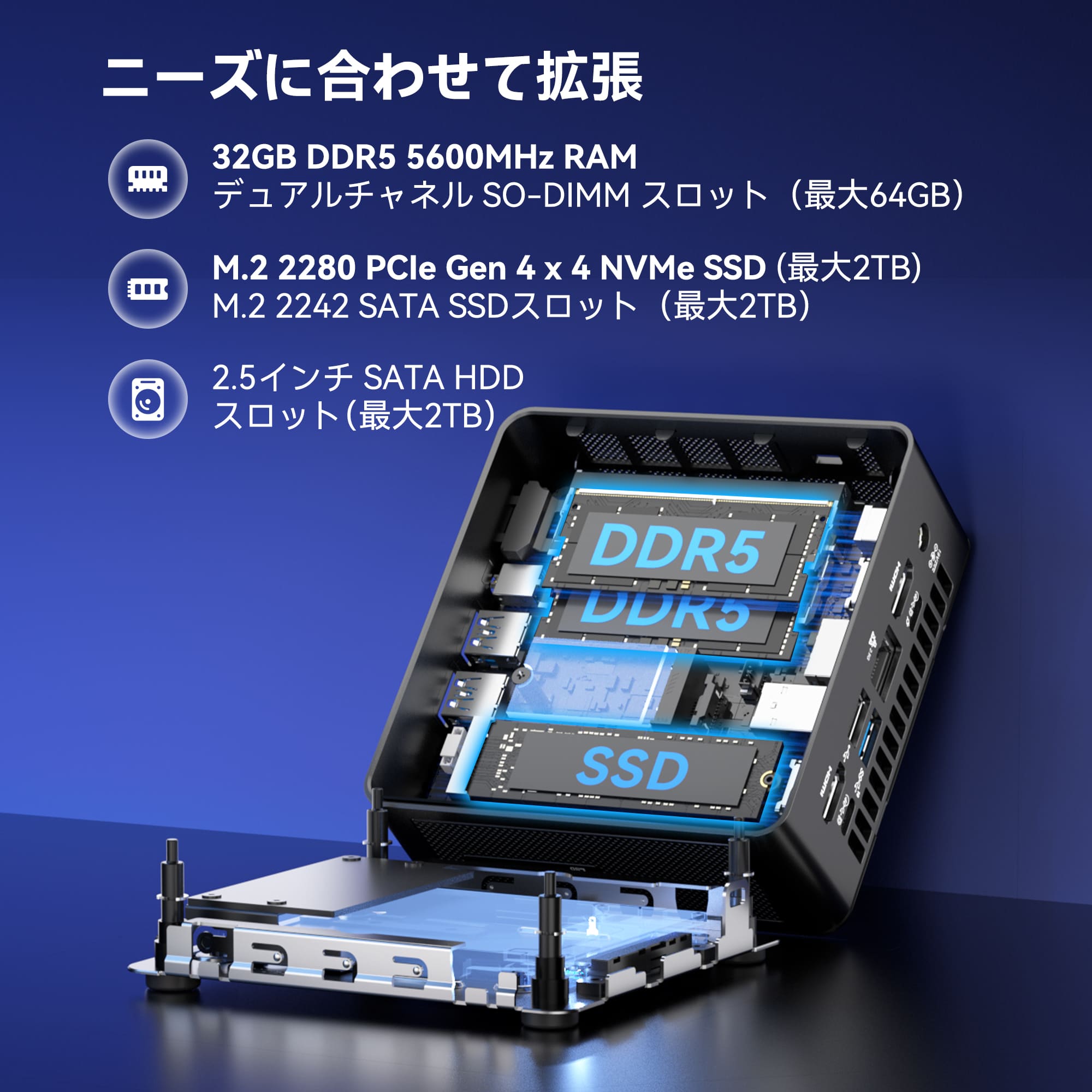 GEEKOM ワークステーション｜AI PC IT15 ミニPC 第15世代 インテルCORE