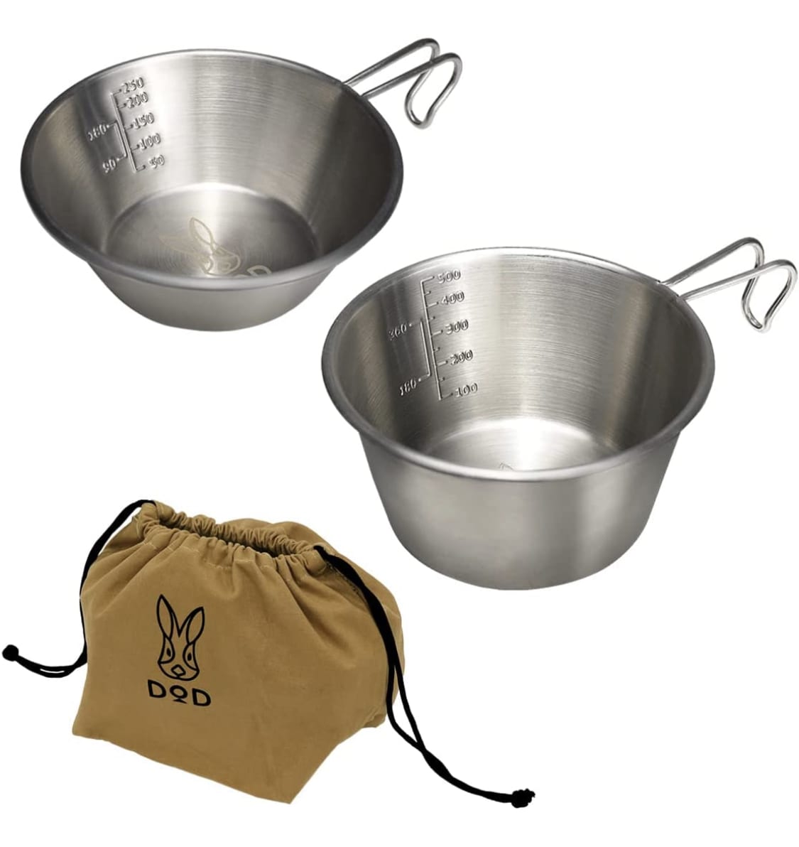 DODから取手もスタッキングできるシェラカップ『ウサシェラコ