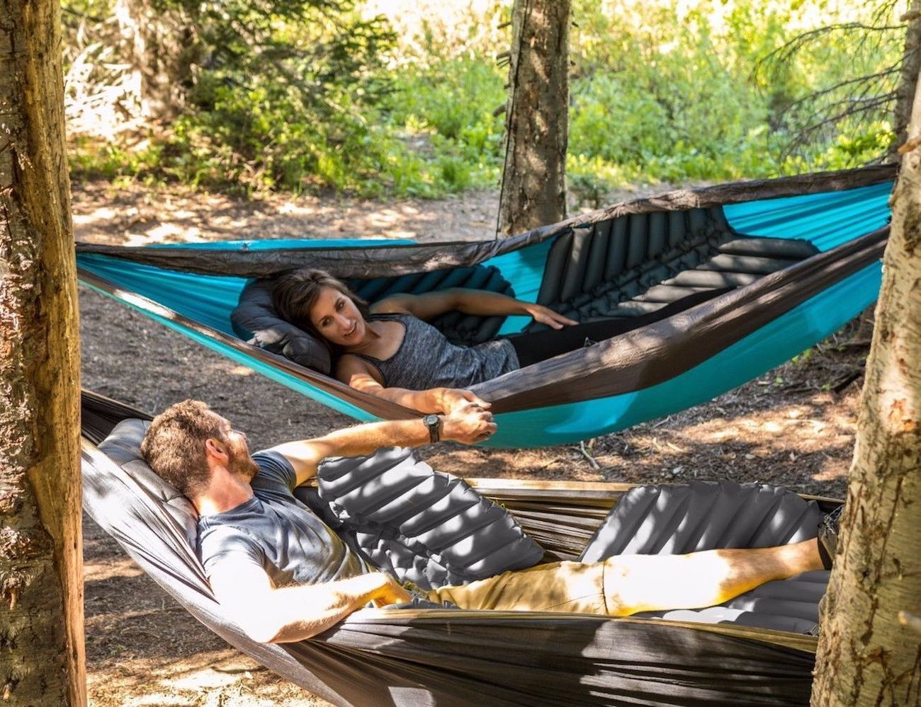 超快適！ハンモック専用マット「Klymit Hammock V Sleeping Pad