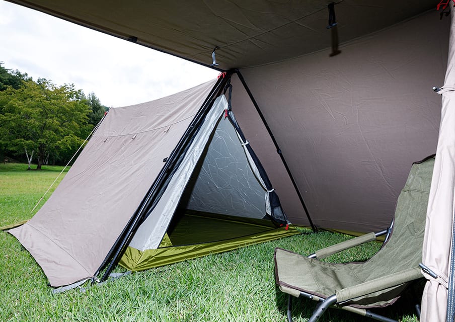 パップテントの新境地『炎幕フロンティア』発売迫る！ | CAMPLOG GEAR