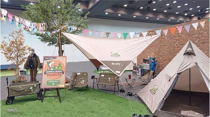 スヌーピーと一緒にキャンプをしよう♪LOGOSからスヌーピーコラボの