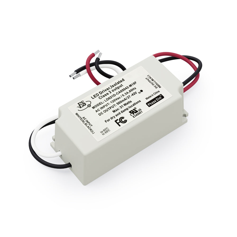 ES LD021D-CA05042-M18F Constant Current LED Driver 500mA 21W