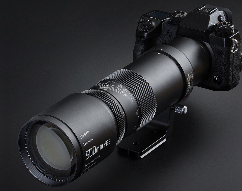 実売5万円台の500mm超望遠レンズ「TTArtisan 500mm f/6.3 Telephoto