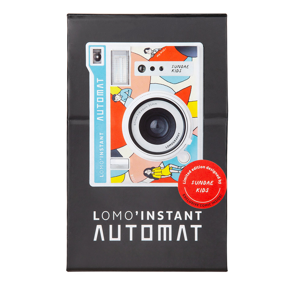 コミックアーティストによる限定デザインのインスタントカメラ「Lomo