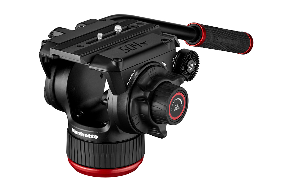 無段階可変フルードドラッグシステムを採用した動画撮影用の雲台