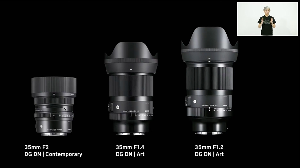 シグマArtラインの原点がミラーレス用に進化した大口径レンズ「35mm F1