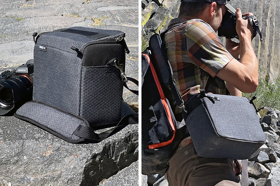 機材をがっちり保護、ショルダーバッグにもなるインナーケース