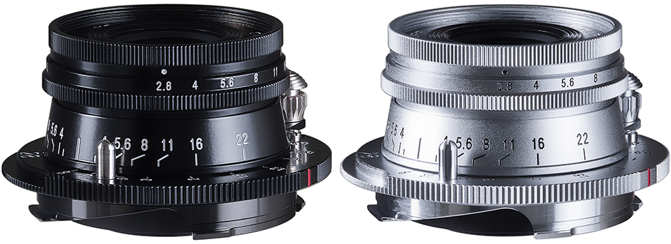 レトロなデザインの広角レンズ「COLOR-SKOPAR 28mm F2.8 Aspherical