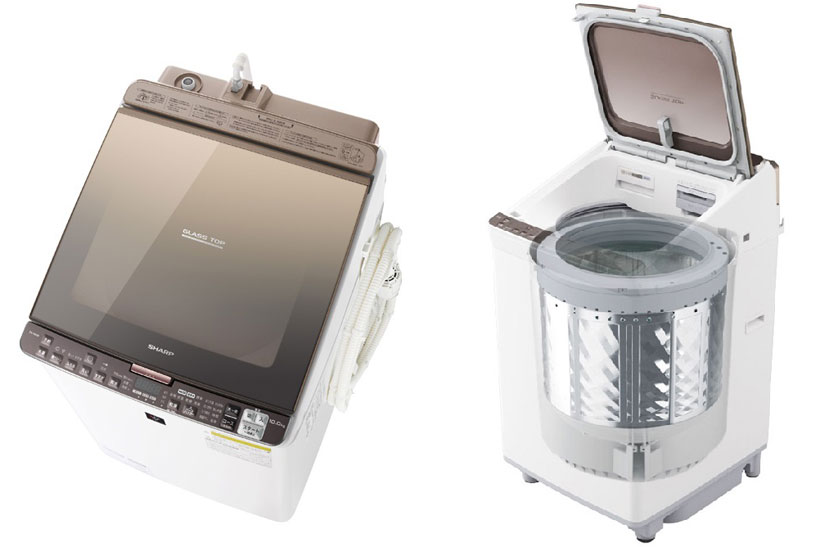 洗濯槽に穴がないと、こんなに便利! 独自の「穴なし槽」に「シワ抑え