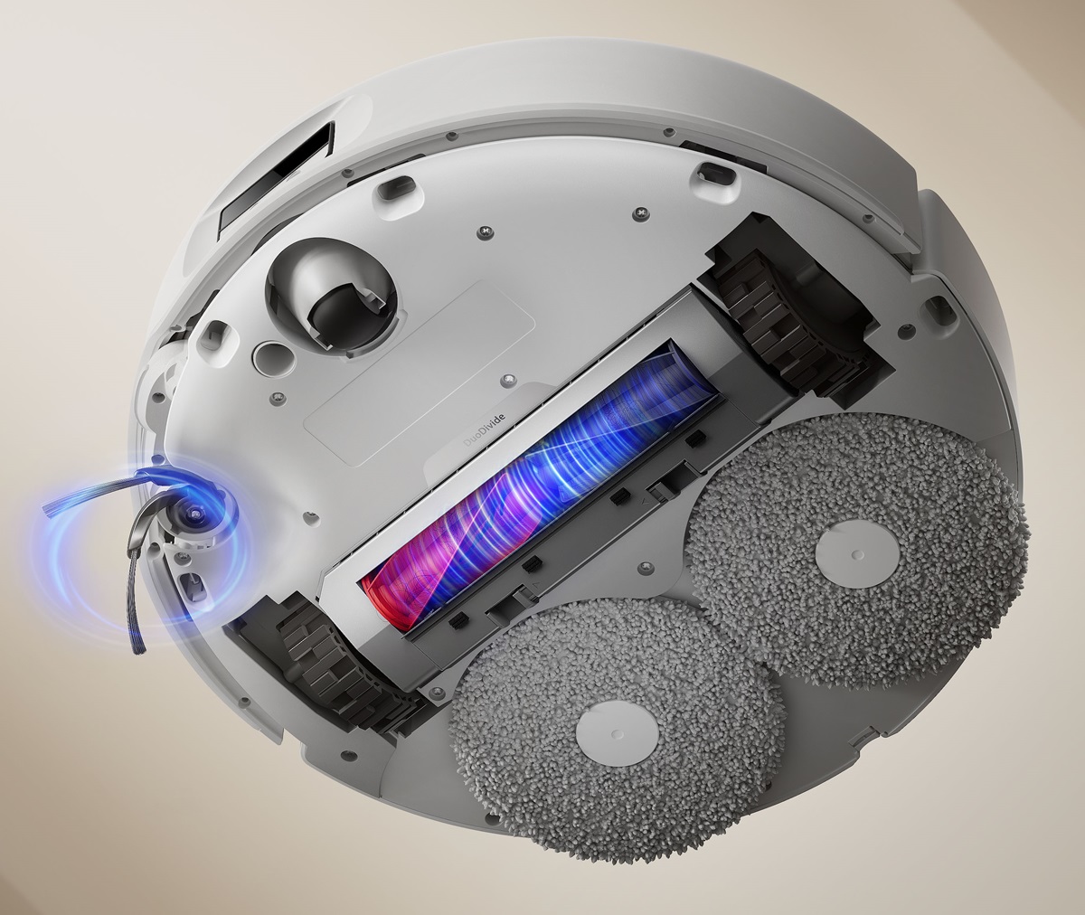 シンプル＆クリーンなデザインが美しいロボット掃除機「Roborock Qrevo